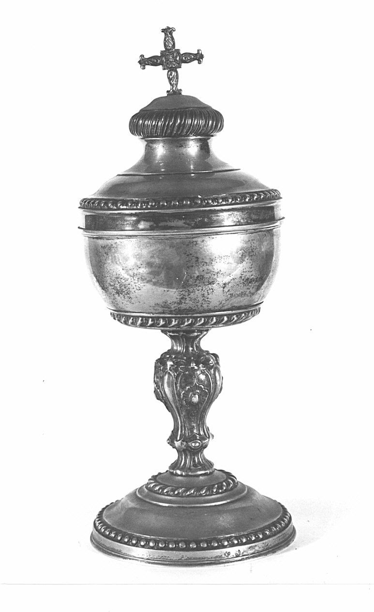 pisside, opera isolata - bottega lombarda (sec. XIX)