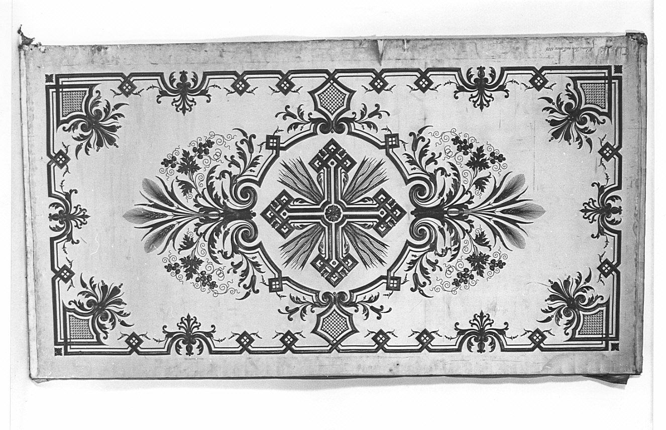 paliotto, opera isolata - manifattura milanese (sec. XIX)