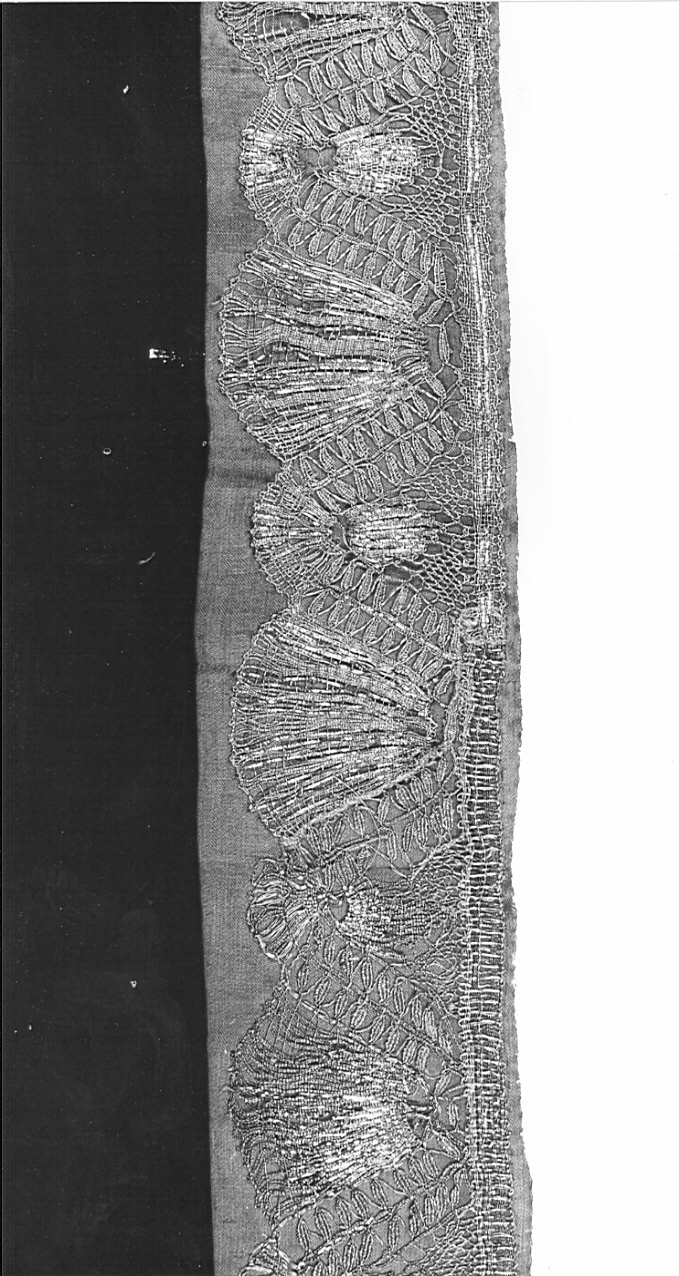 tovaglia d'altare, opera isolata - manifattura lombarda (seconda metà sec. XIX)