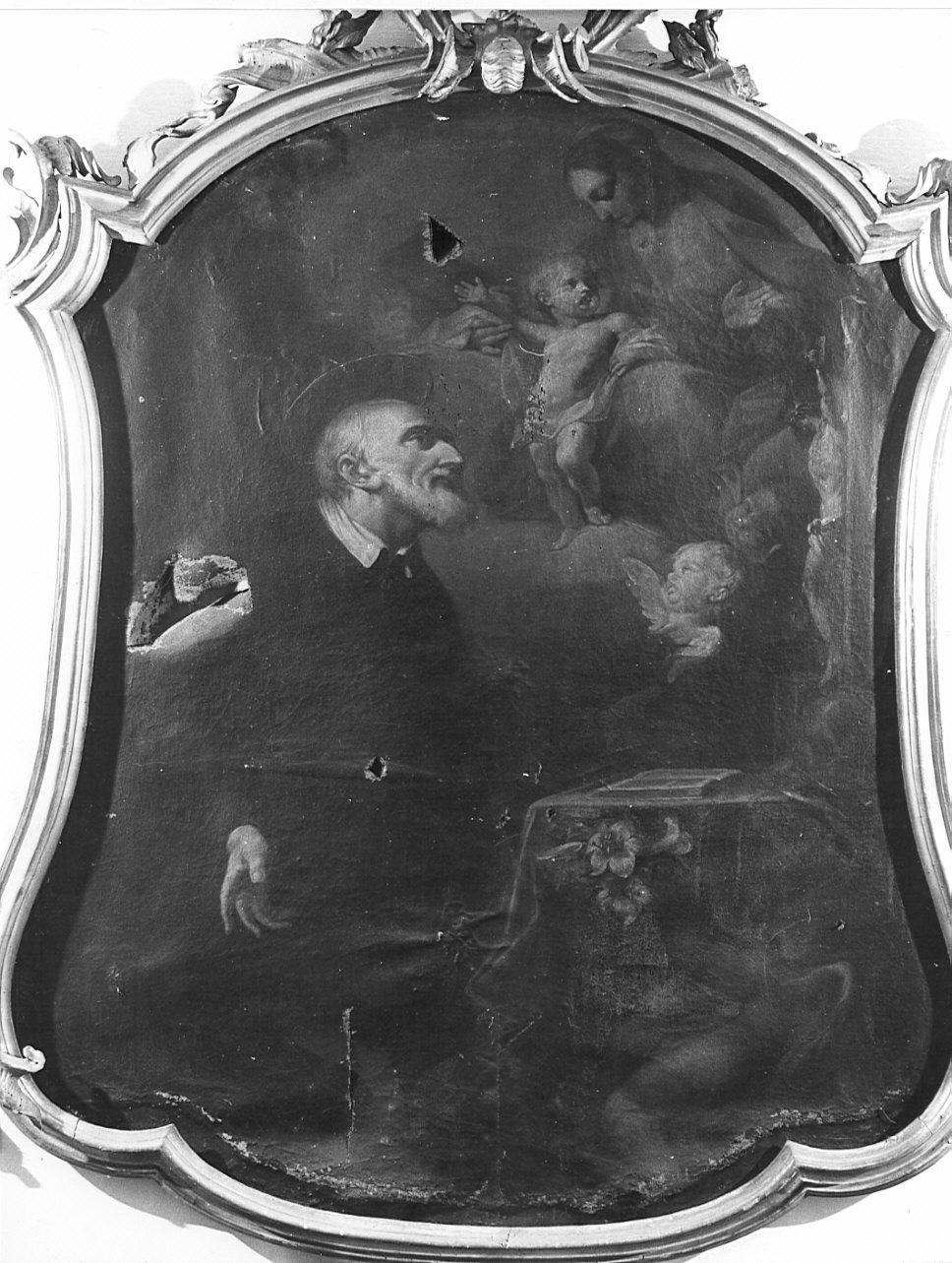 San Filippo Neri (dipinto, opera isolata) - bottega lombarda (sec. XVIII)