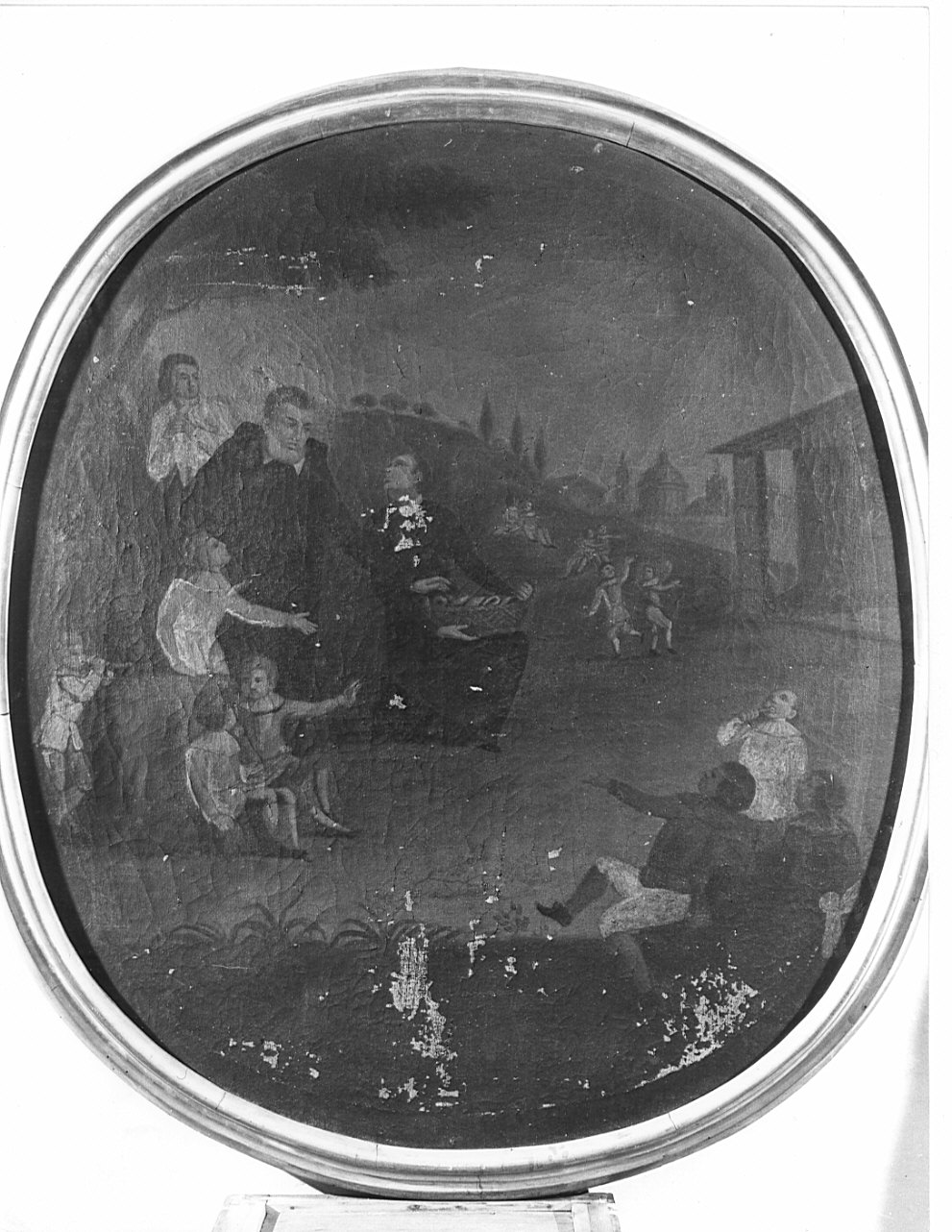 San Luigi Gonzaga (dipinto, opera isolata) - ambito lombardo (fine sec. XVIII)