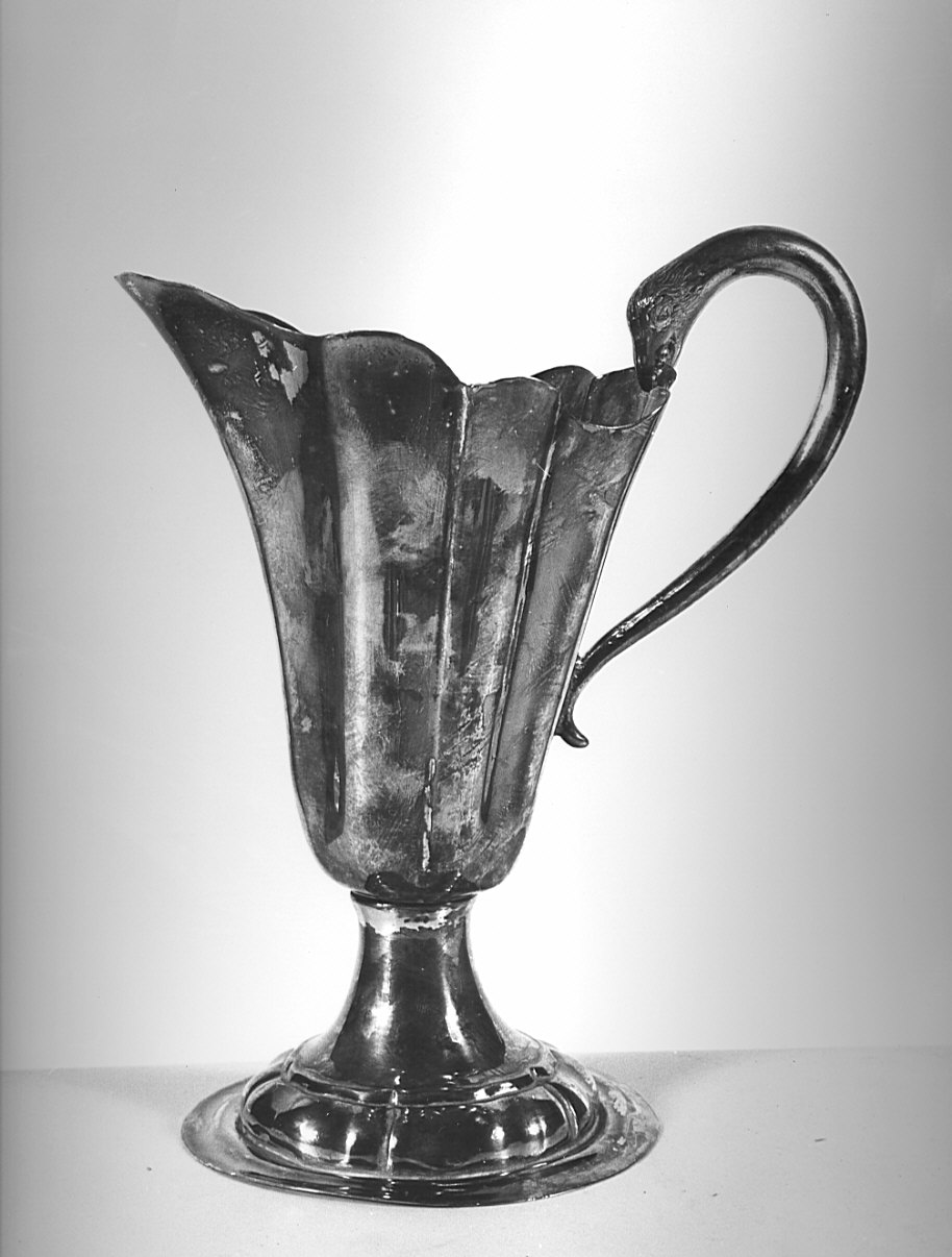 brocca per abluzioni, opera isolata - manifattura lombarda (sec. XIX)