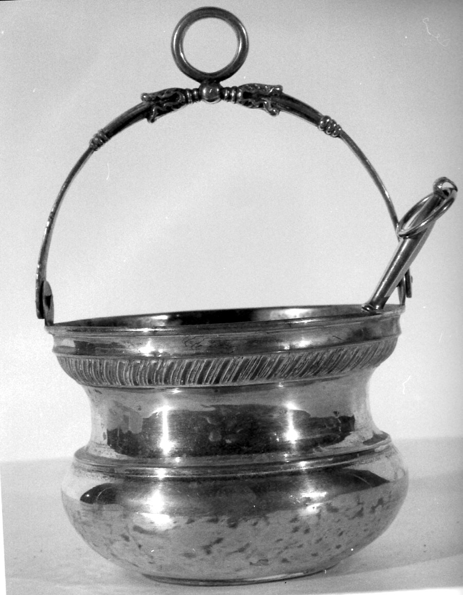 servizio per aspersione, insieme - produzione lombarda (sec. XIX)