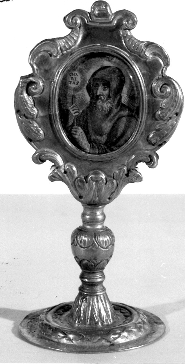 reliquiario - a ostensorio, opera isolata - bottega lombarda (sec. XVII)