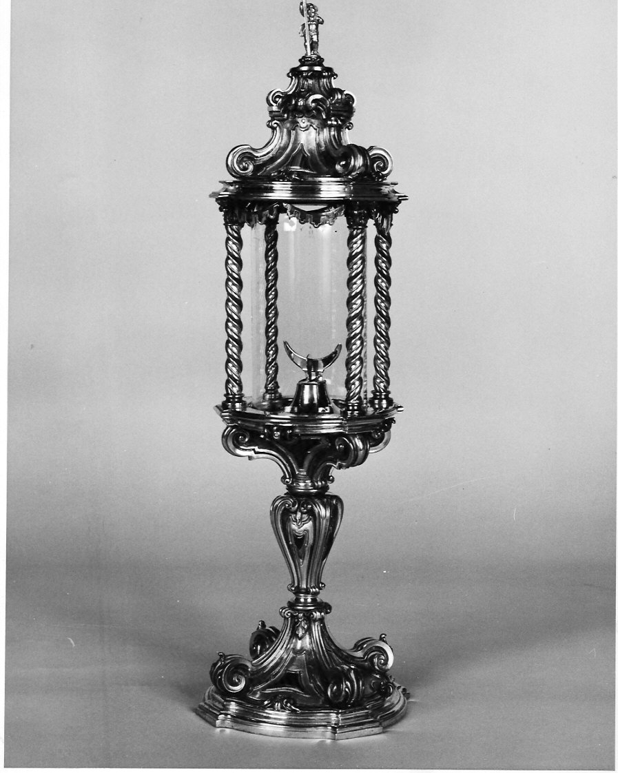 ostensorio architettonico, opera isolata - bottega lombarda (sec. XX)