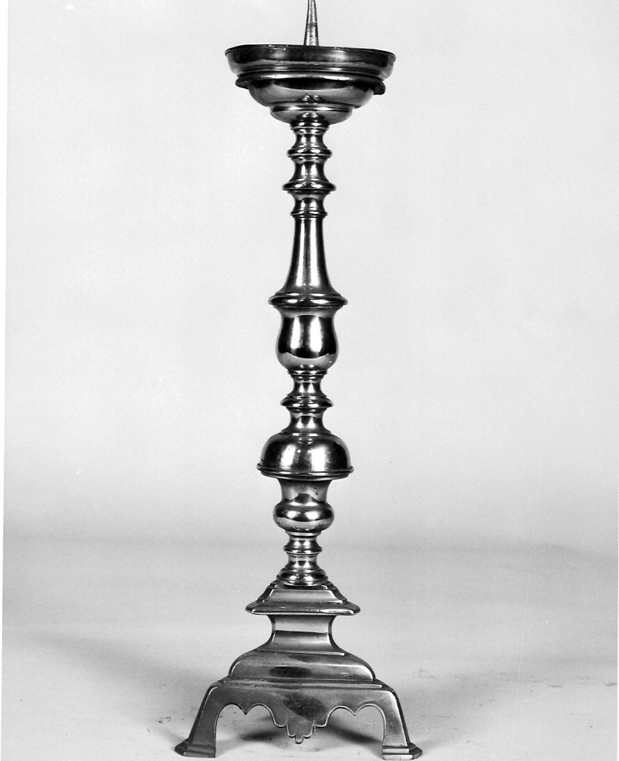 candelabro, serie - bottega lombarda (sec. XIX)