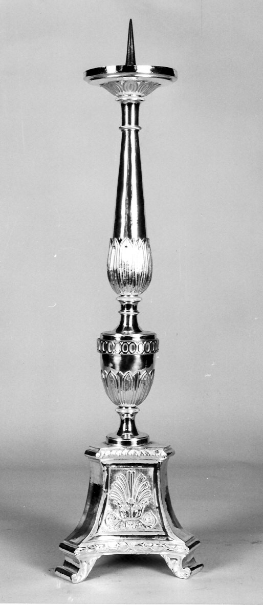 candelabro, opera isolata - bottega lombarda (sec. XIX)