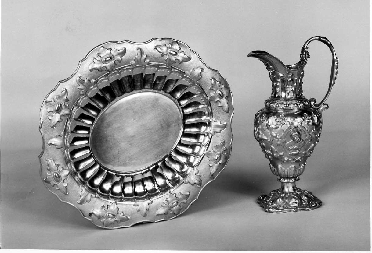 bacile, coppia - bottega lombarda (sec. XIX)