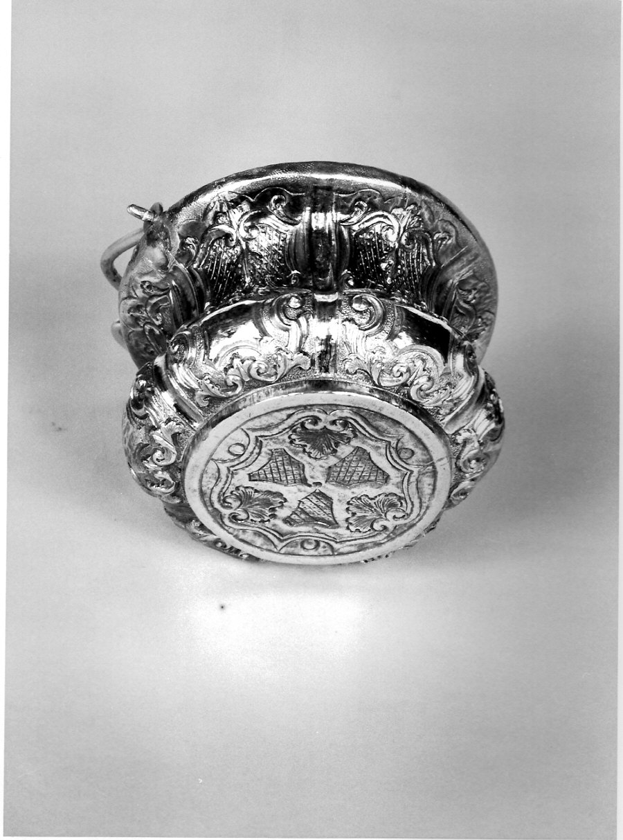 candelabro, serie - bottega lombarda (fine/inizio secc. XVIII/ XIX)