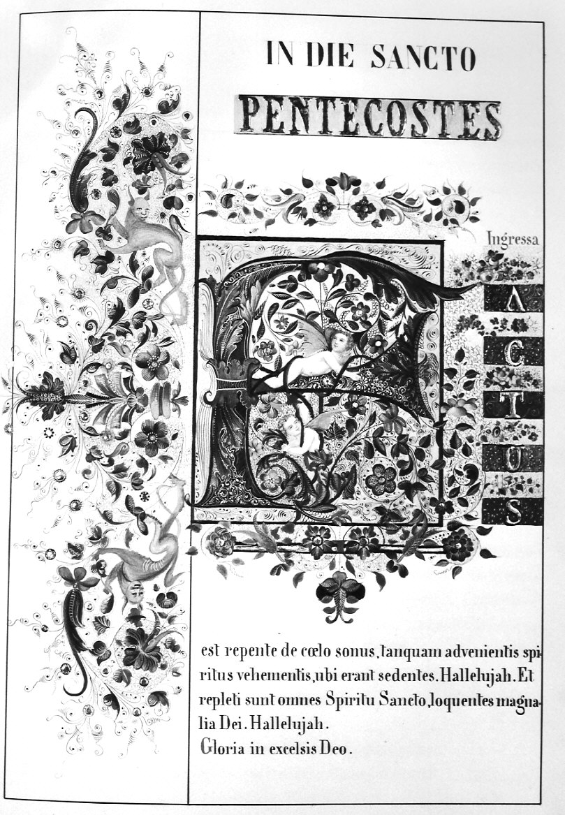 miniatura, elemento d'insieme di Albini Fioretto Antonietta (attribuito) (sec. XIX)