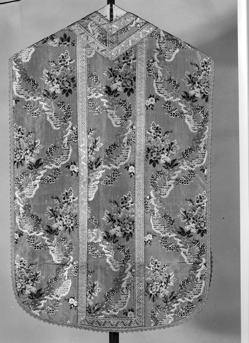 paramento liturgico, insieme - manifattura francese (terzo quarto sec. XVIII)