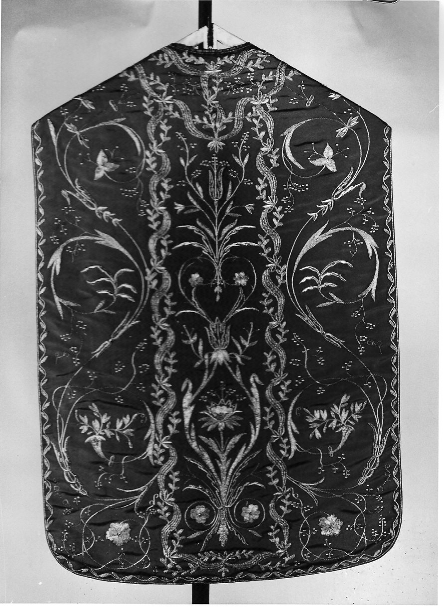 paramento liturgico, insieme - manifattura lombarda (fine sec. XIX)