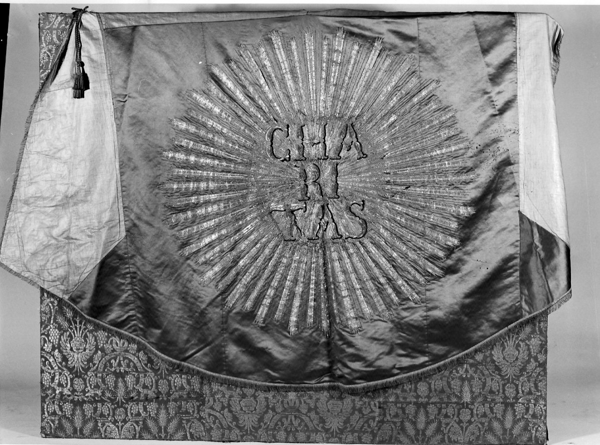 conopeo di tabernacolo, opera isolata - manifattura lombarda (seconda metà sec. XVIII, sec. XIX)