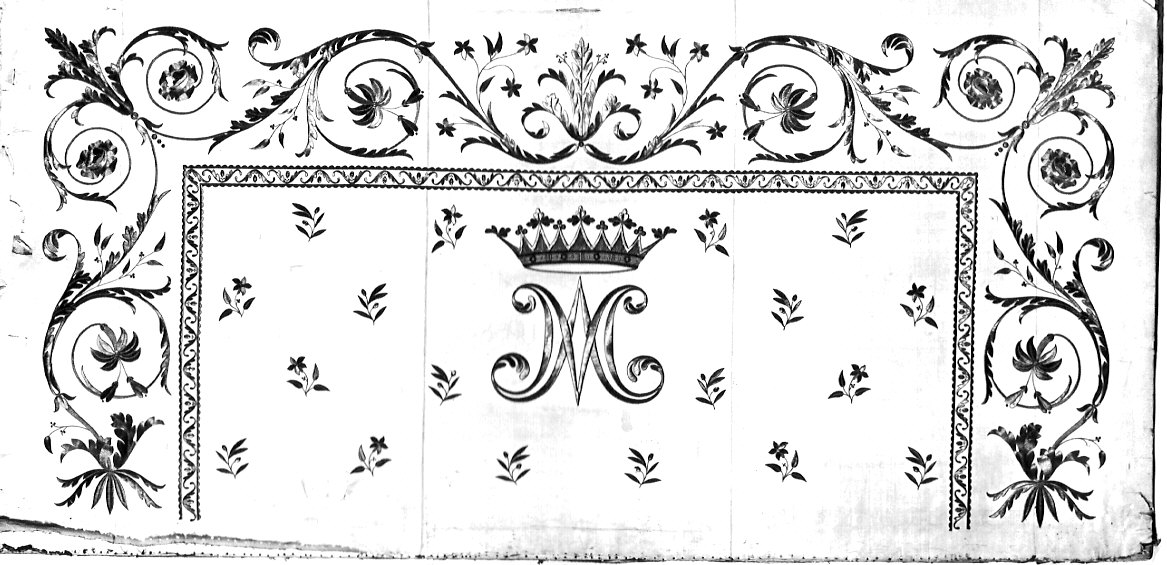 paliotto, opera isolata - manifattura lombarda (fine sec. XIX)