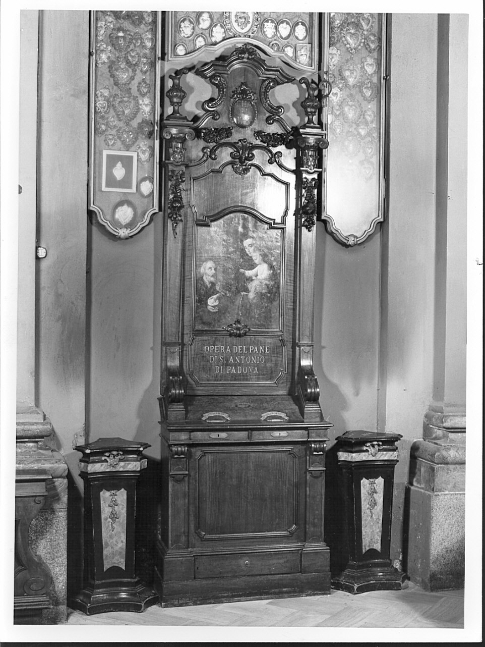 cassetta per elemosine - produzione lombarda (fine sec. XIX)