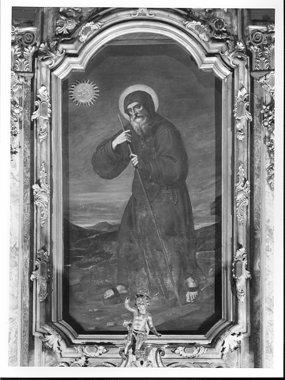 San Francesco di Paola (dipinto, opera isolata) - ambito lombardo (sec. XVII)