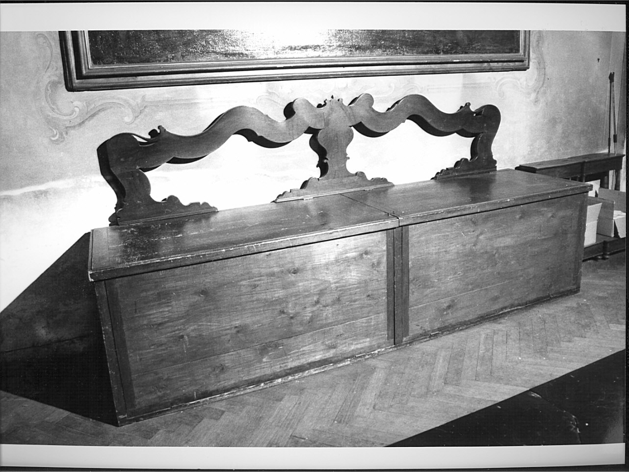 panca, opera isolata - bottega lombarda (sec. XIX)