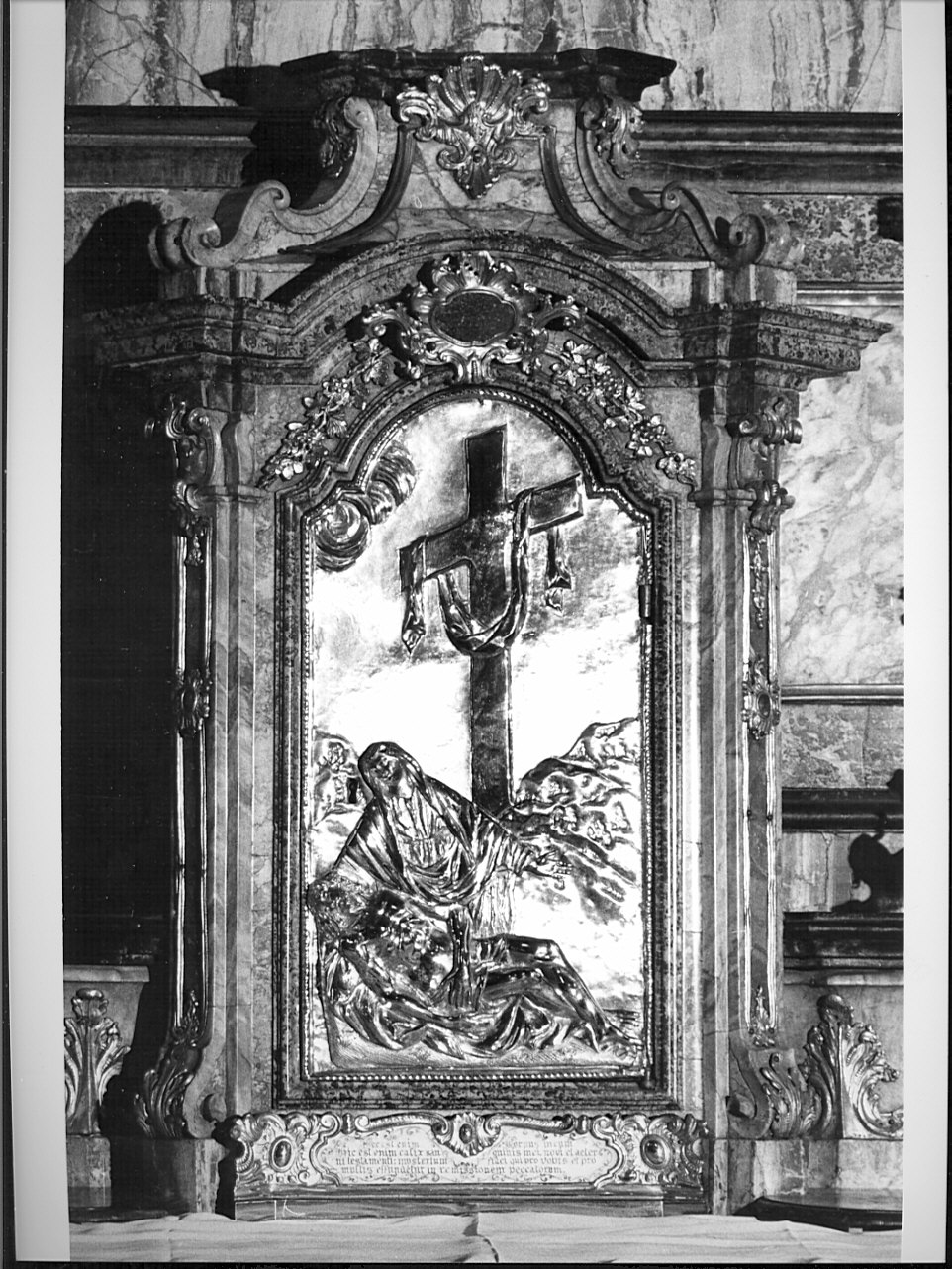 sportello di tabernacolo, opera isolata - bottega lombarda (fine sec. XVIII)