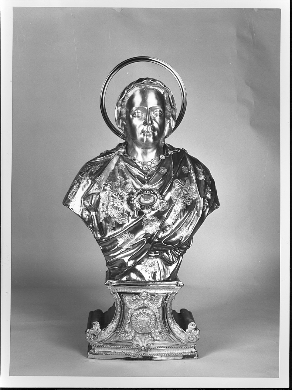 Santa Cristina (reliquiario - a busto, opera isolata) - bottega lombarda (sec. XVIII)