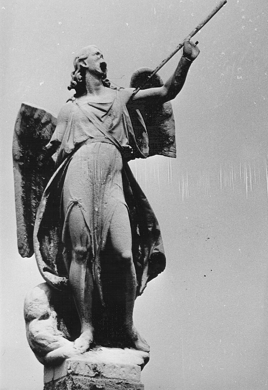 angelo (statua, opera isolata) di Labus Giovanni Antonio (sec. XIX)