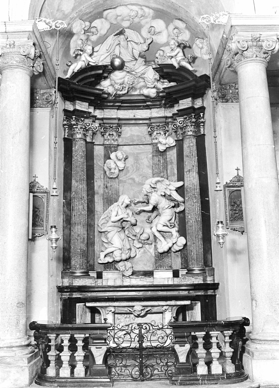 altare, complesso decorativo di Simonetta Carlo (sec. XVII)
