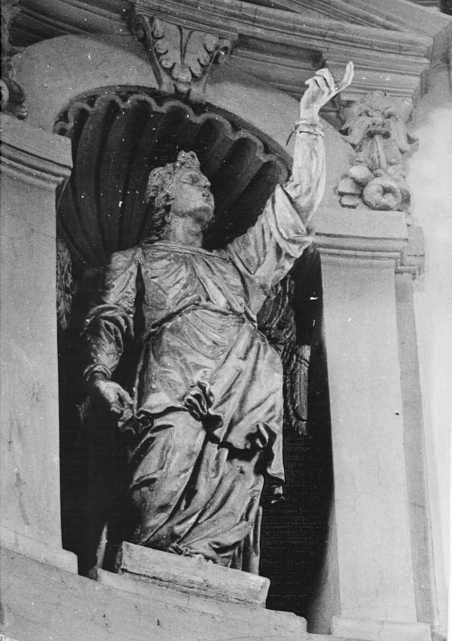 angelo (statua, opera isolata) di Castelli Francesco, Simonetta Carlo, Vismara Giuseppe (sec. XVII)