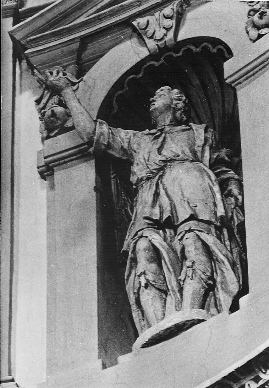 angelo (statua, opera isolata) di Castelli Francesco, Simonetta Carlo, Vismara Giuseppe (sec. XVII)