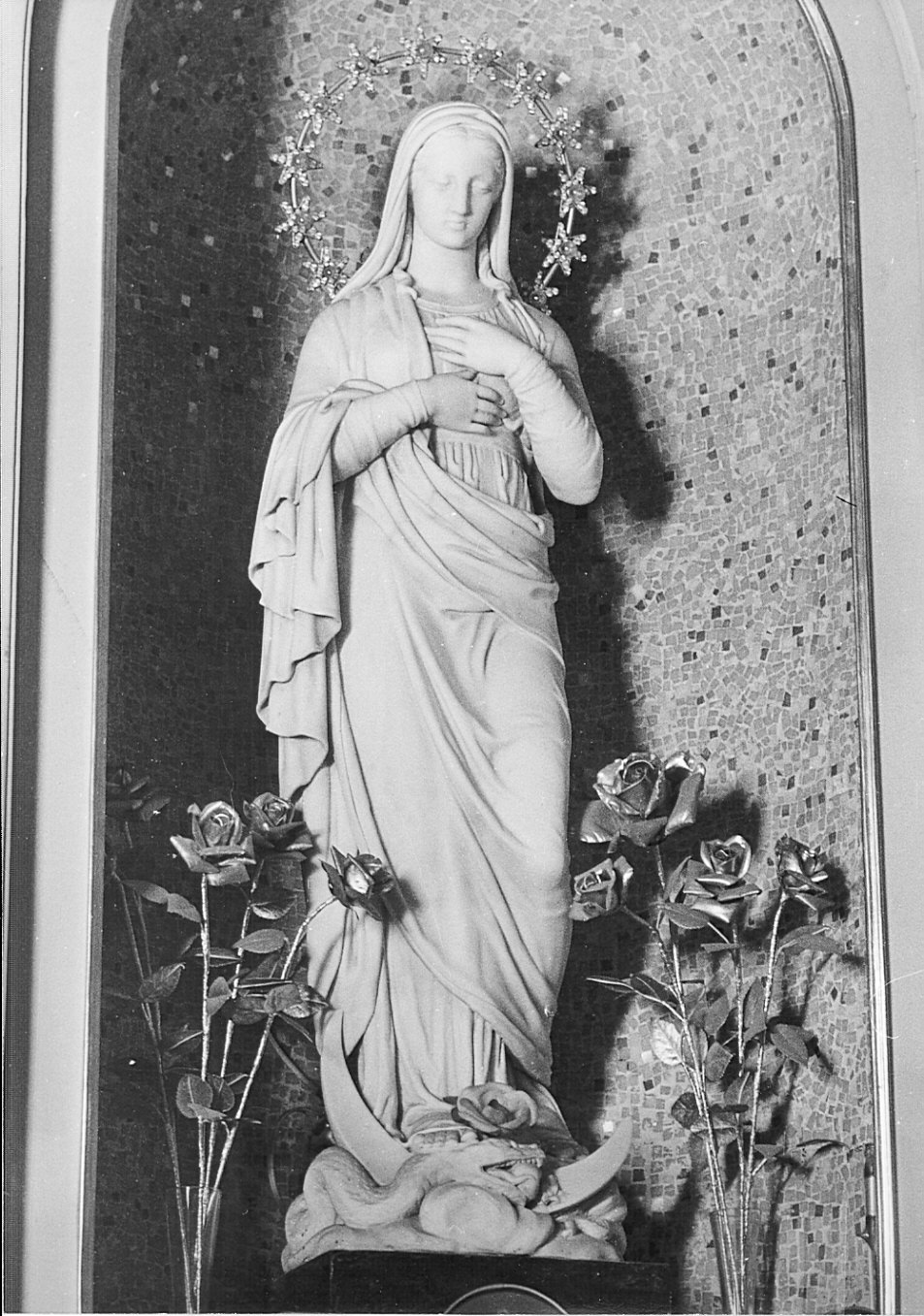 Madonna Immacolata (statua, opera isolata) - bottega milanese (fine sec. XVIII)