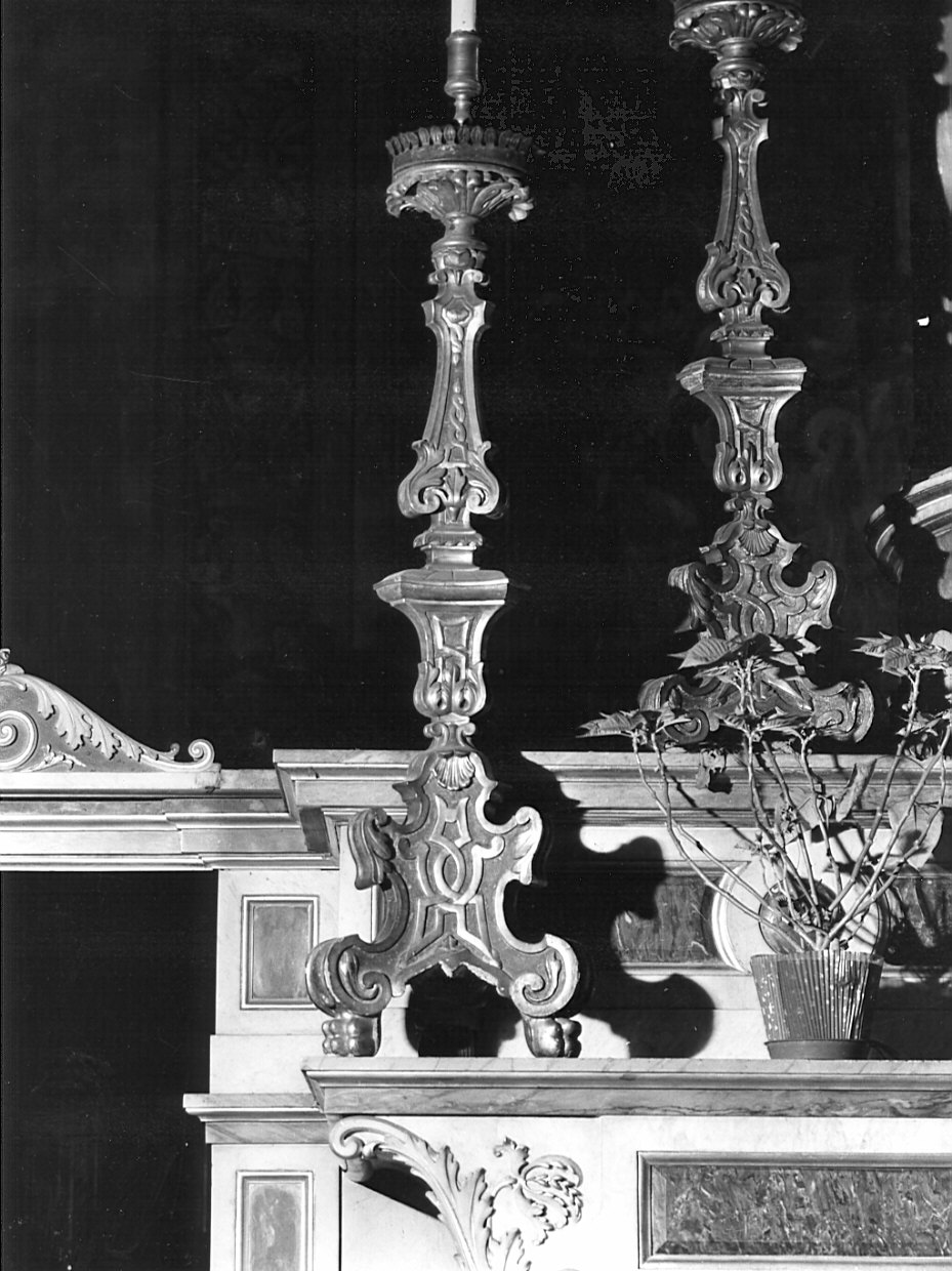 candeliere, serie - ambito emiliano (fine sec. XVIII)