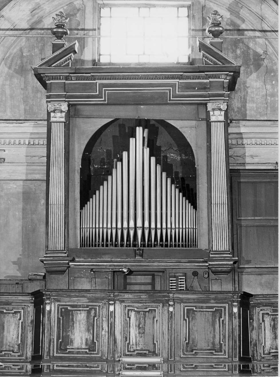 tribuna d'organo, opera isolata - bottega lombarda (sec. XVIII)