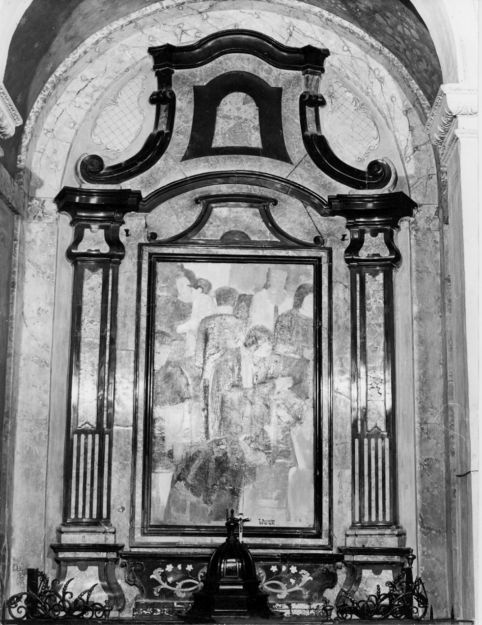 altare, opera isolata - bottega lombarda (sec. XVIII)