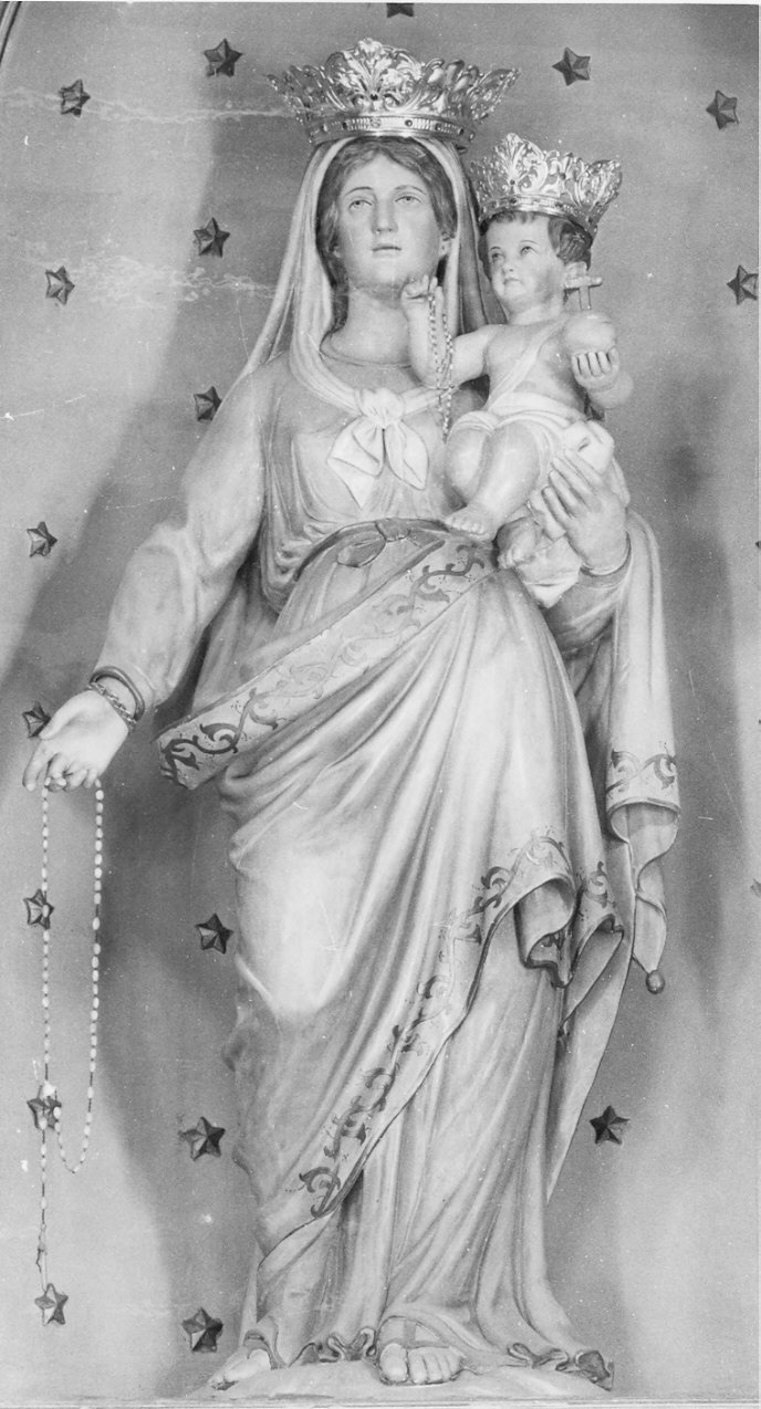 Madonna con Bambino (statua, opera isolata) - bottega lombarda (sec. XX)