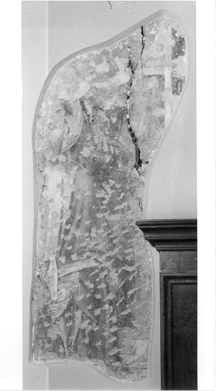 San Bartolomeo (?) (dipinto, frammento) - ambito italiano (secc. XIII/ XIV)