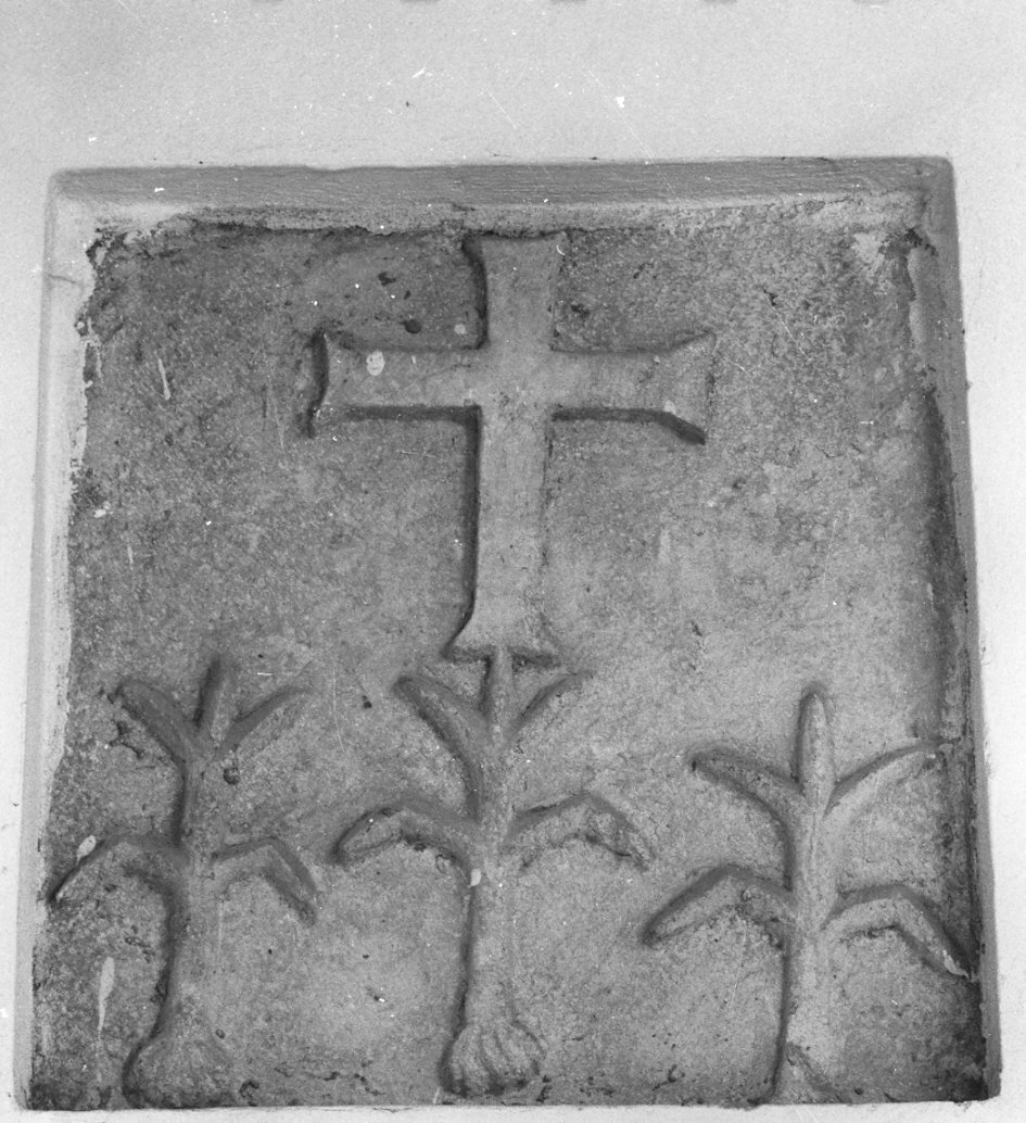 lastra, opera isolata - bottega italiana (sec. XI)