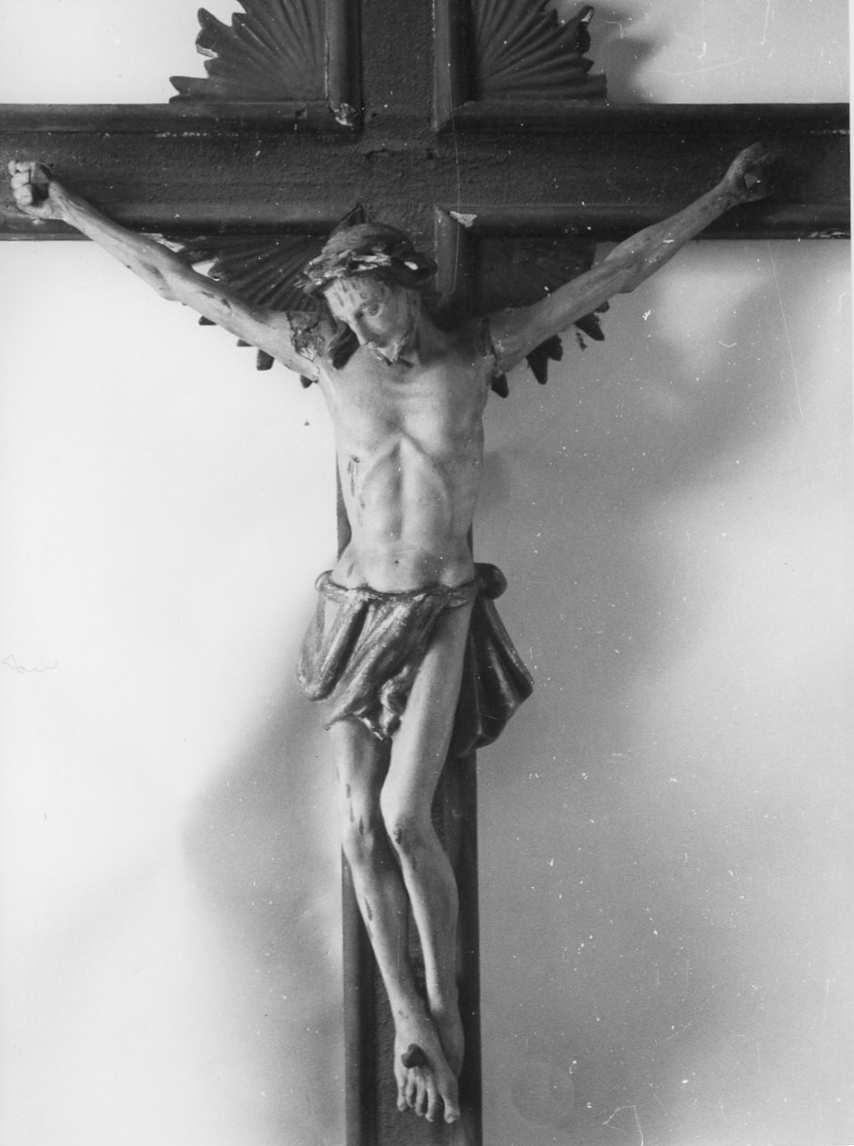 croce processionale, opera isolata - bottega italiana (sec. XVIII, sec. XIX)