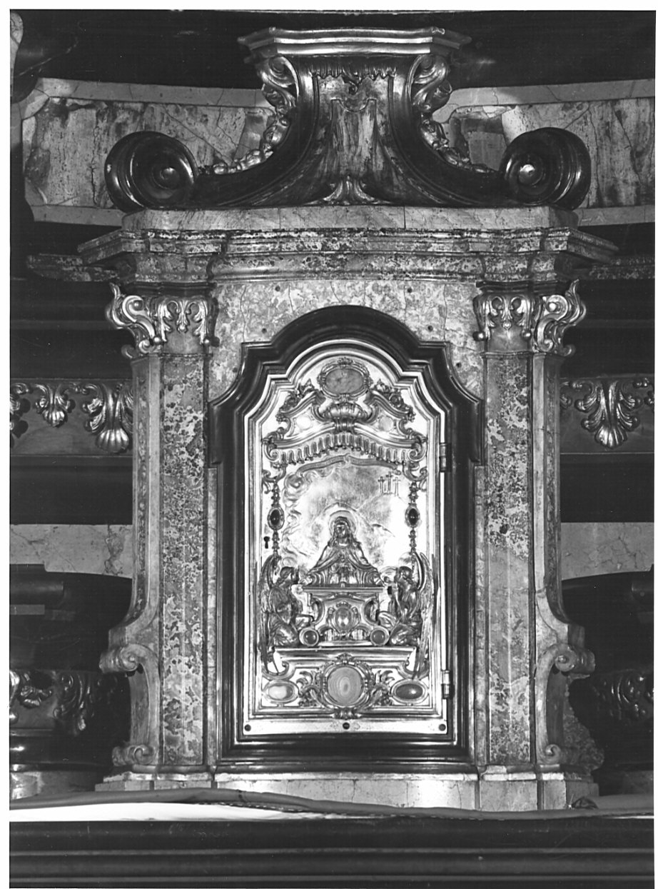 sportello di tabernacolo, elemento d'insieme - bottega milanese (sec. XX)