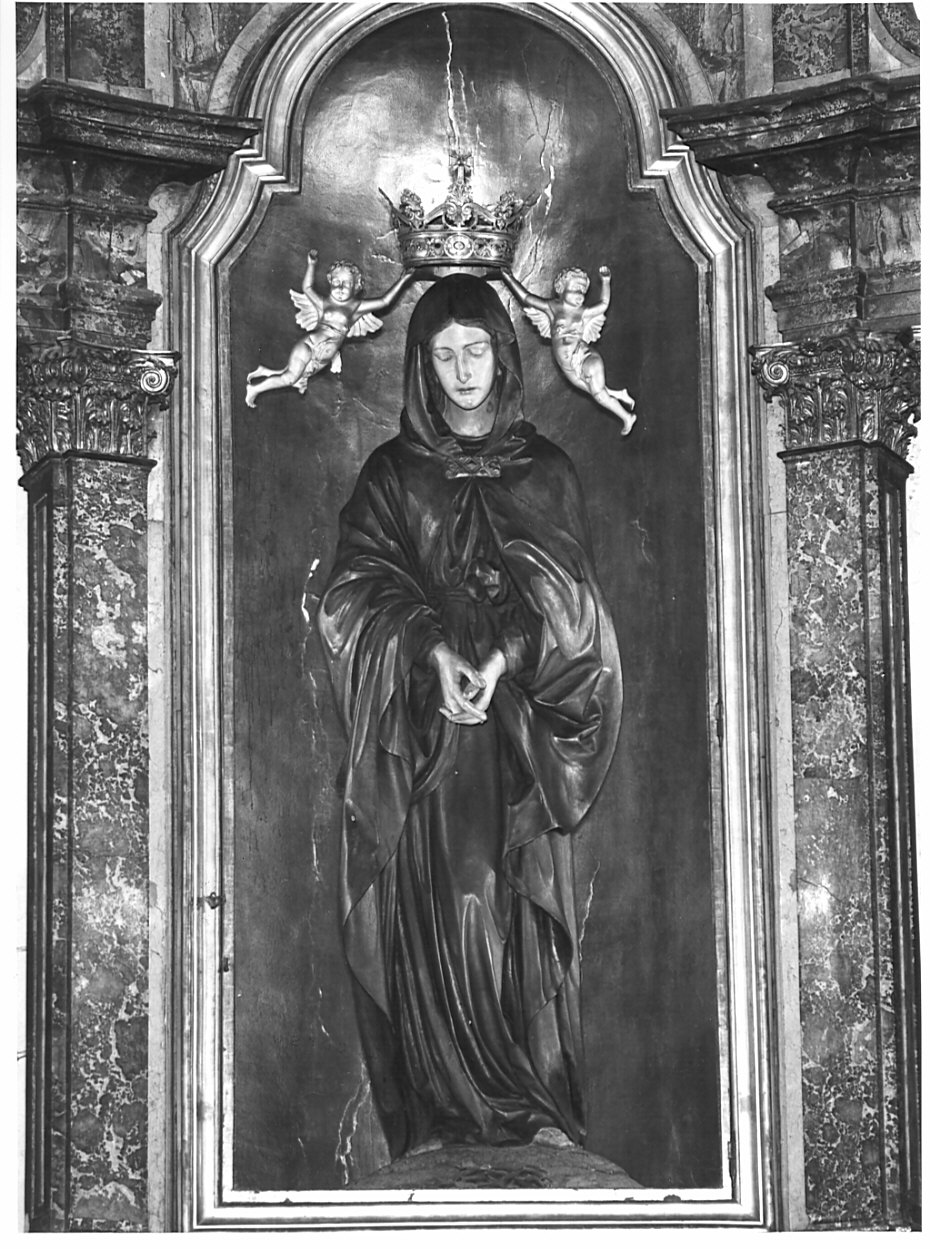 Madonna Addolorata (statua, opera isolata) di Haider Franz (sec. XX)