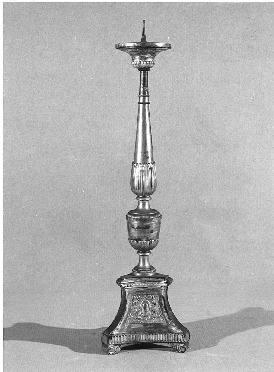 candeliere, serie - bottega lombarda (sec. XIX)