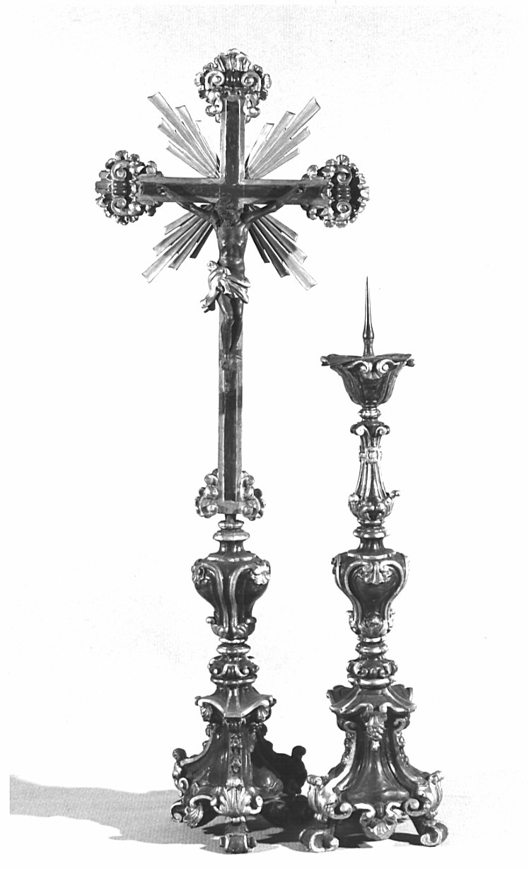 servizio d'altare, insieme - bottega lombarda (secc. XVIII/ XIX)