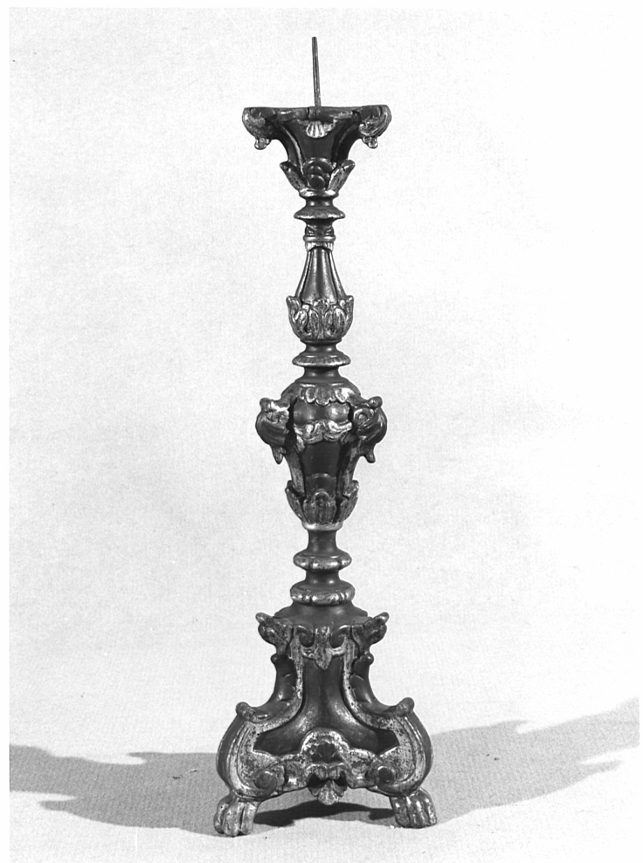 candelabro, serie - bottega lombarda (sec. XIX)