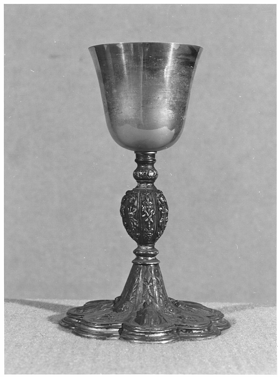 calice, opera isolata - bottega lombarda (prima metà sec. XVII)