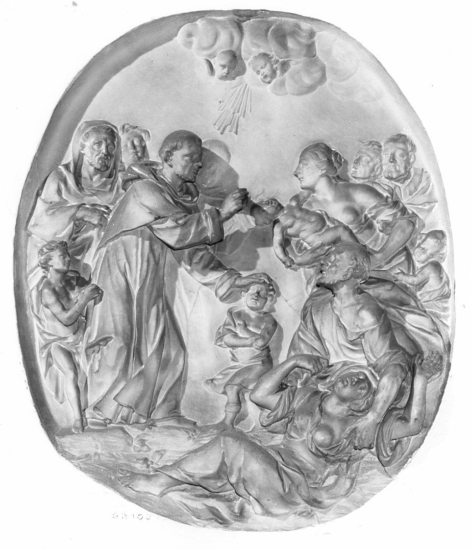 episodi della vita del Beato Giovannangelo Porro (rilievo, opera isolata) - bottega lombarda (sec. XVII)