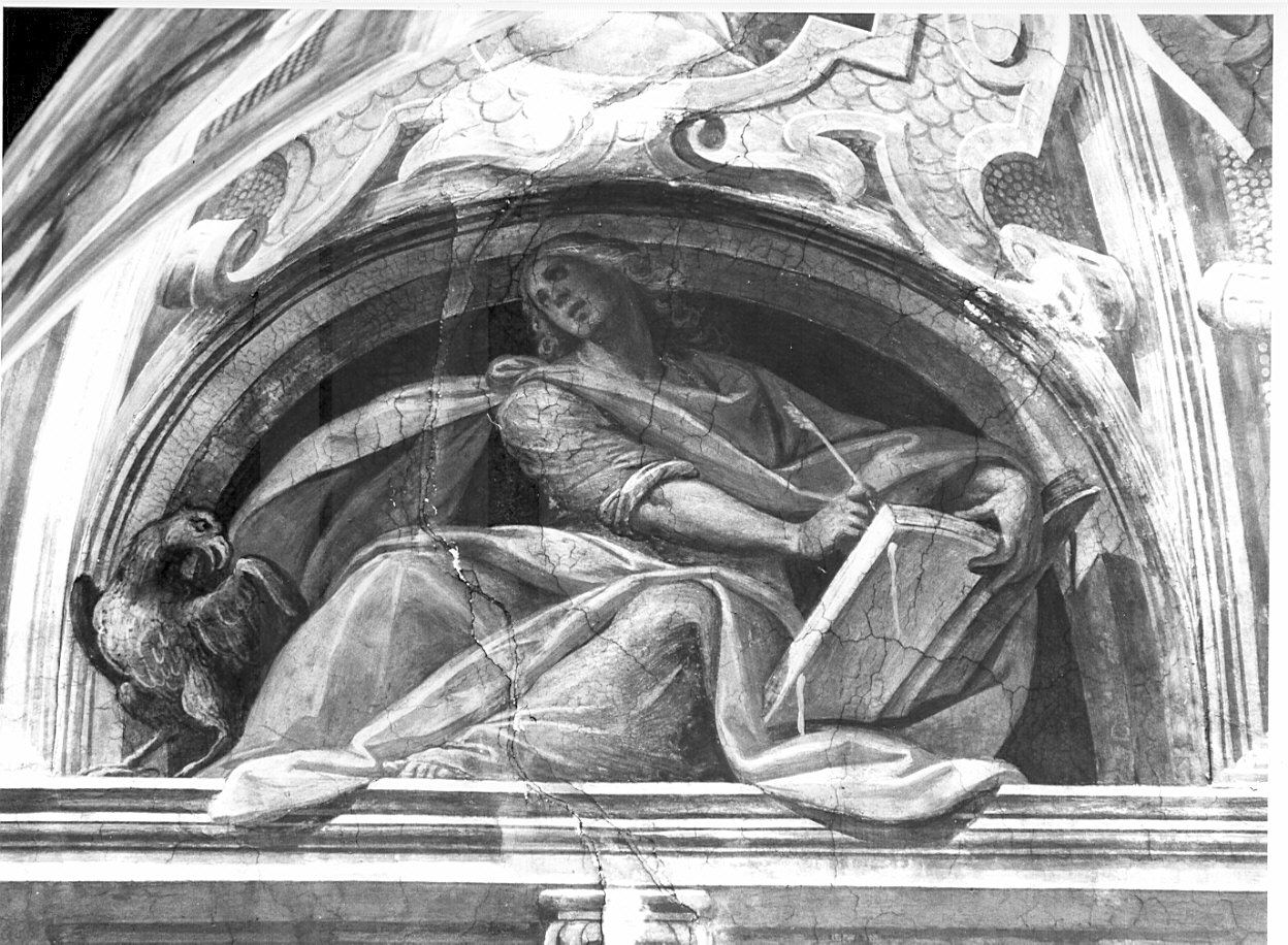 evangelisti (dipinto, opera isolata) di Della Rovere Giovanni Battista detto Fiammenghino, Della Rovere Giovanni Mauro detto Fiammenghino (sec. XVII)
