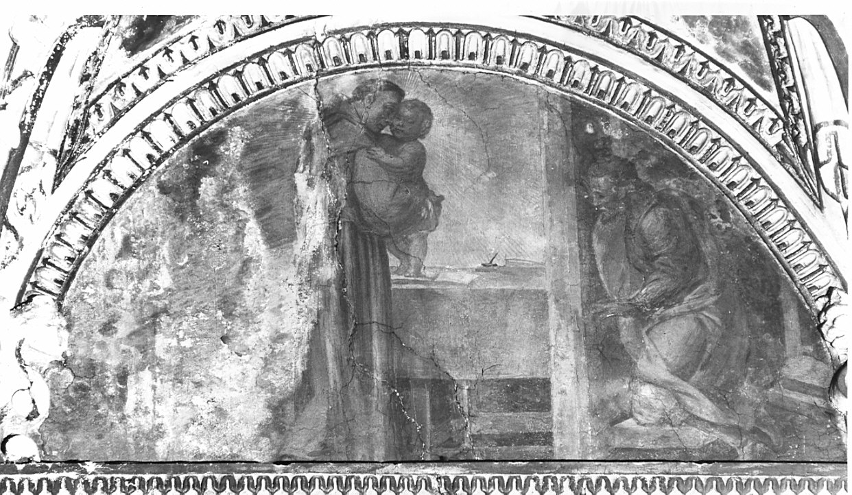 storie della vita di Sant'Antonio (dipinto, serie) di Peterzano Simone (sec. XVI)