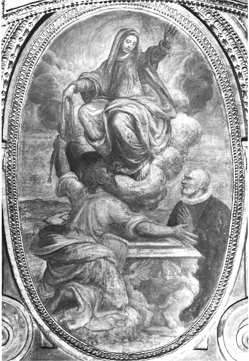 assunzione della Madonna (dipinto, opera isolata) di Semino Ottavio (sec. XVI)