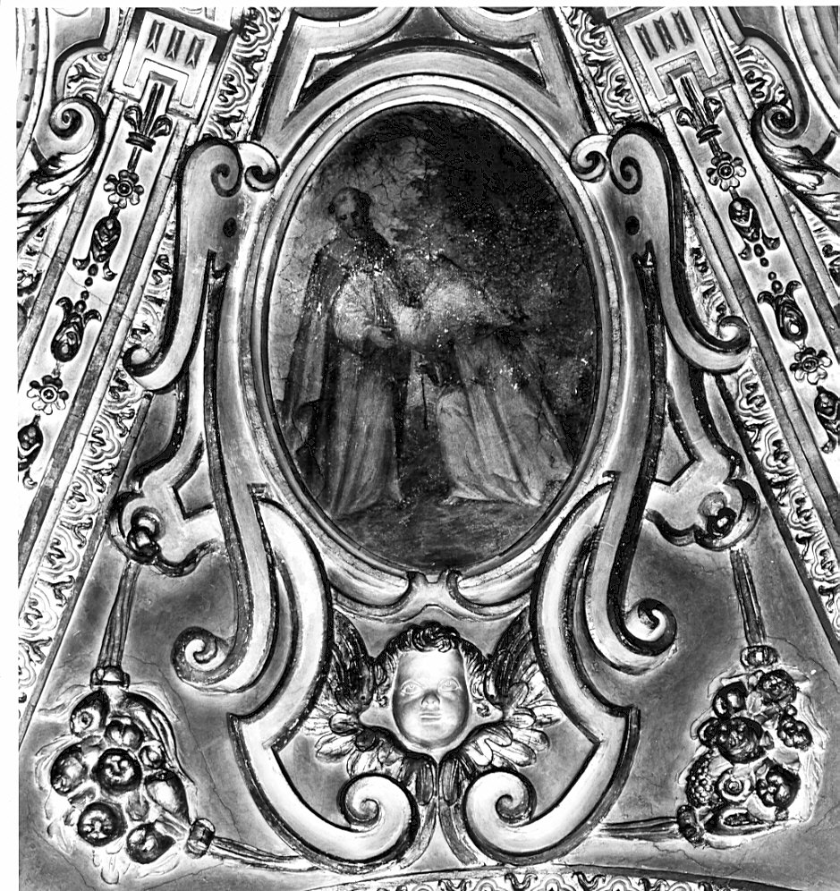 storie della vita di San Francesco (decorazione pittorica, elemento d'insieme) di Della Rovere Giovanni Battista detto Fiammenghino, Della Rovere Giovanni Mauro detto Fiammenghino (sec. XVI)