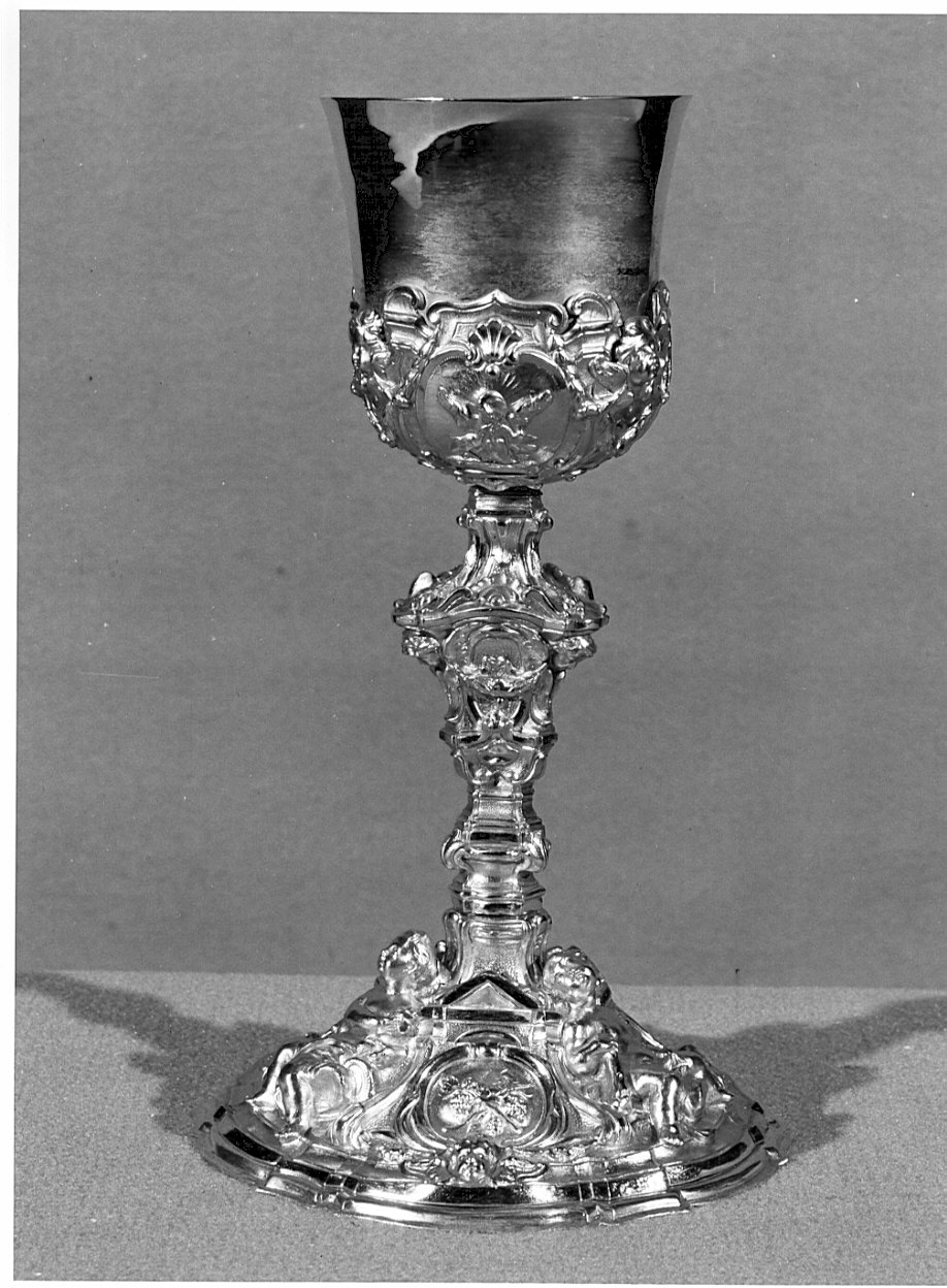 calice, opera isolata - bottega romana (sec. XVIII)