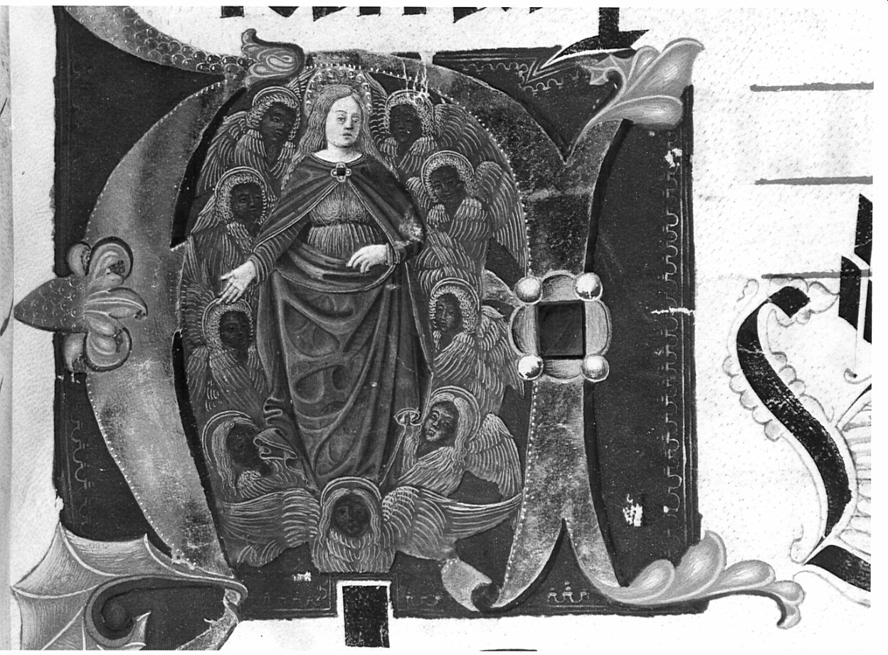 assunzione della Madonna (miniatura, opera isolata) - ambito lombardo (fine/inizio secc. XV/ XVI)