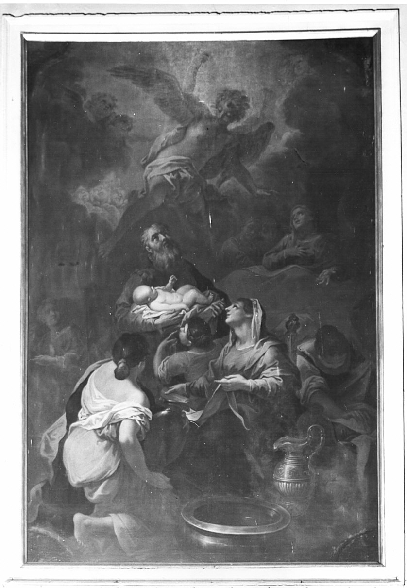 nascita di Maria Vergine (dipinto, opera isolata) - ambito romano (prima metà sec. XVIII)