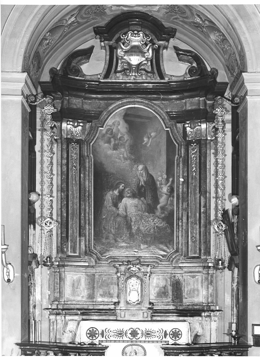 altare, complesso decorativo - bottega lombarda (sec. XVIII)